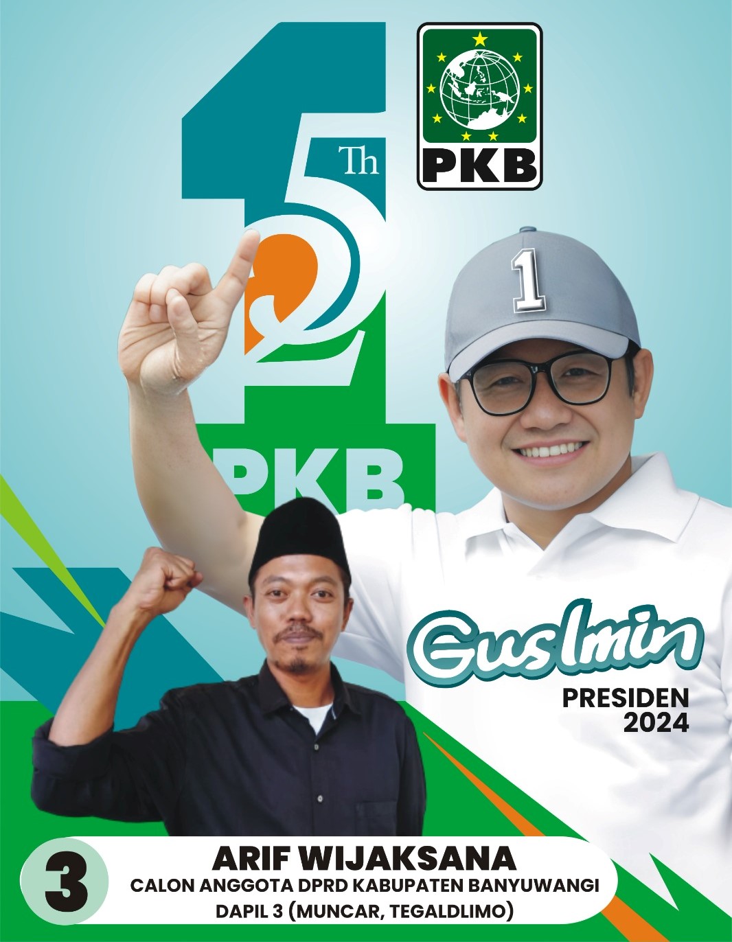 #ArifWijaksana #PemberdayaanBanyuwangi #GenerasiMudaMilenial #TokohPemberdayaanMasyarakat #CalegPKB #Banyuwangi #PKBNomorSatu #BersatuKitaMaju