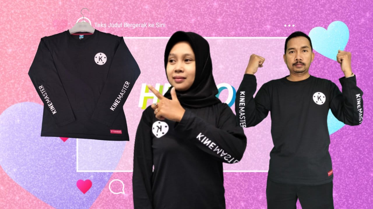 MENYEDIAKAN KAOS KELUARGA KINEMASTER INDONESIA