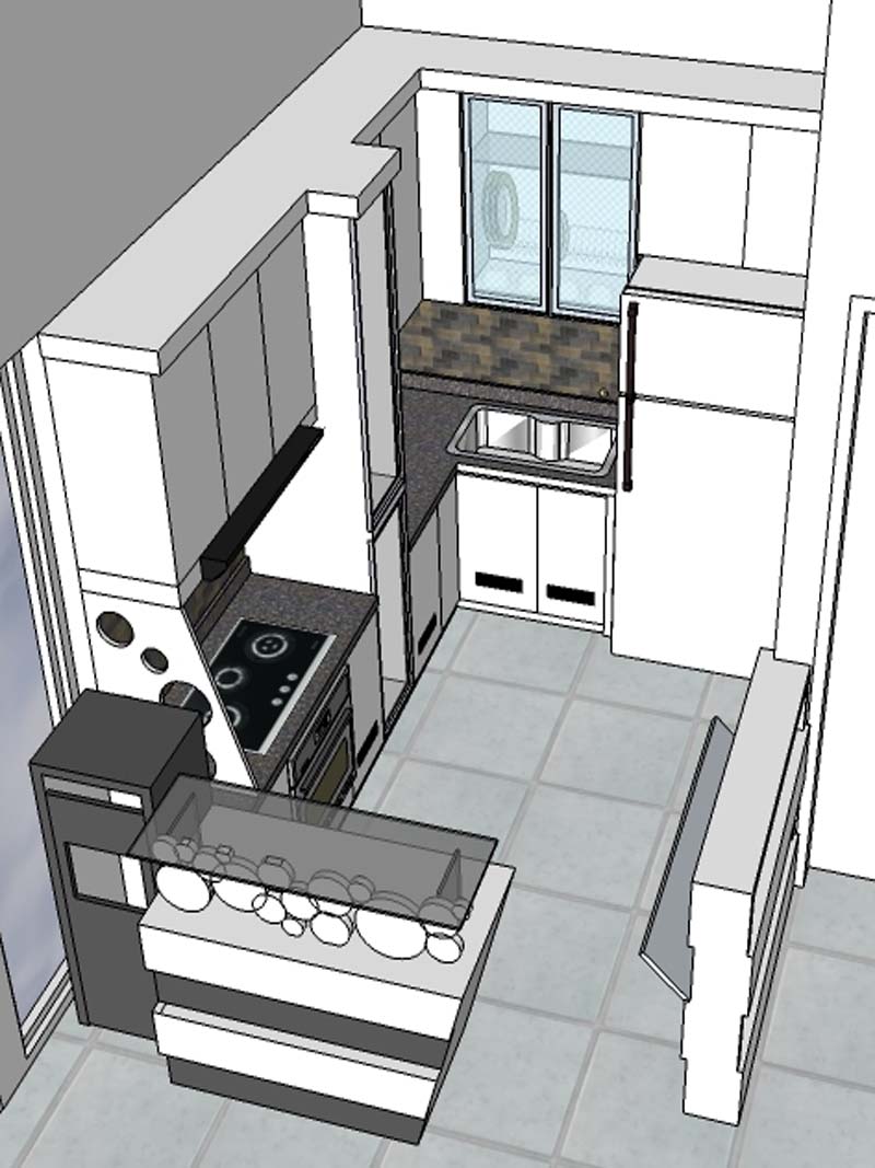 Kitchen Set Minimalis Modern